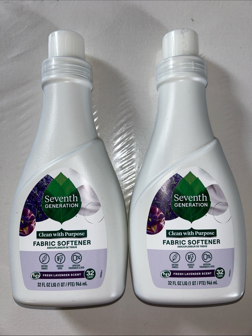 Fresh Lavender Fabric Softener - White